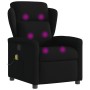 Sillón reclinable de masaje de tela negro von , Sessel - Ref: Foro24-4015588, Preis: 206,95 €, Rabatt: %