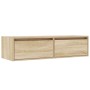 Mueble de TV con luces LED roble sonoma 100X35,5x25 cm von , TV-Möbel - Ref: Foro24-860240, Preis: 80,02 €, Rabatt: %