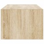 Mueble de TV con luces LED roble sonoma 100X35,5x25 cm von , TV-Möbel - Ref: Foro24-860240, Preis: 80,02 €, Rabatt: %