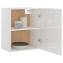 Hängegarderobe 2 Stück glänzend weißes Sperrholz 50x31x60 cm von vidaXL, Küchenschränke - Ref: Foro24-805083, Preis: 95,42 €,...