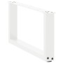 Patas de mesa de centro forma U 2uds acero blanco 60x(30-31) cm by , Table legs - Ref: Foro24-4013141, Price: 55,67 €, Discou...