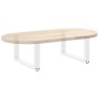 Patas de mesa de centro forma U 2uds acero blanco 60x(30-31) cm by , Table legs - Ref: Foro24-4013141, Price: 55,67 €, Discou...