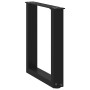 Patas de mesa de centro forma U 2uds acero negro 28x(42-43) cm de , Patas para mesas - Ref: Foro24-4013148, Precio: 49,85 €, ...