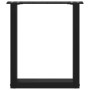 Patas de mesa de centro forma U 2uds acero negro 28x(42-43) cm de , Patas para mesas - Ref: Foro24-4013148, Precio: 49,85 €, ...