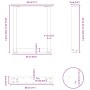 Patas de mesa de centro forma U 2uds acero negro 28x(42-43) cm de , Patas para mesas - Ref: Foro24-4013148, Precio: 49,85 €, ...