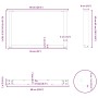 Patas de mesa de centro forma U 2uds acero negro 60x(42-43) cm von , Tischbeine - Ref: Foro24-4013160, Preis: 82,34 €, Rabatt: %