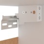 Hängegarderobe 2 Stück glänzend weißes Sperrholz 50x31x60 cm von vidaXL, Küchenschränke - Ref: Foro24-805083, Preis: 95,42 €,...