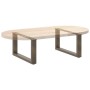 Patas de mesa centro forma U 2uds acero natural 60x(30-31) cm de , Patas para mesas - Ref: Foro24-4013143, Precio: 54,35 €, D...