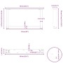 Patas de mesa centro forma U 2uds acero natural 60x(30-31) cm de , Patas para mesas - Ref: Foro24-4013143, Precio: 54,35 €, D...