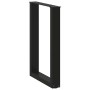 Patas para mesa comedor forma U 2uds acero negro 50x(72-73)cm de , Patas para mesas - Ref: Foro24-4013176, Precio: 104,22 €, ...
