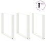Patas para mesa centro forma U 3 uds blanco 80x(72-73) cm acero von , Tischbeine - Ref: Foro24-4013205, Preis: 129,65 €, Raba...