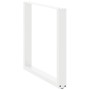 Patas para mesa centro forma U 3 uds blanco 80x(72-73) cm acero von , Tischbeine - Ref: Foro24-4013205, Preis: 129,65 €, Raba...