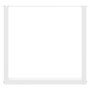 Patas para mesa centro forma U 3 uds blanco 80x(72-73) cm acero von , Tischbeine - Ref: Foro24-4013205, Preis: 129,65 €, Raba...