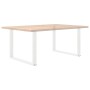 Patas para mesa comedor forma U 2uds acero blanco 100x(72-73)cm by , Table legs - Ref: Foro24-4013197, Price: 106,21 €, Disco...