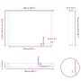 Patas para mesa comedor forma U 2uds acero blanco 100x(72-73)cm by , Table legs - Ref: Foro24-4013197, Price: 106,21 €, Disco...