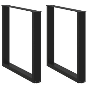 Patas para mesa de comedor en forma de U 2 uds acero negro von , Tischbeine - Ref: Foro24-4013188, Preis: 83,62 €, Rabatt: %