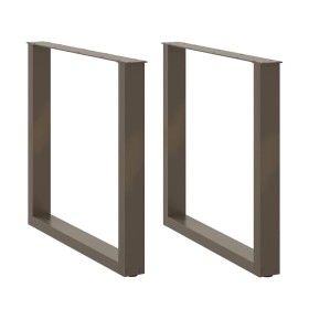Patas para mesa comedor forma U 2uds acero natural 90x(72-73)cm von , Tischbeine - Ref: Foro24-4013195, Preis: 95,57 €, Rabat...