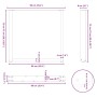Patas para mesa comedor forma U 2uds acero natural 90x(72-73)cm by , Table legs - Ref: Foro24-4013195, Price: 95,57 €, Discou...