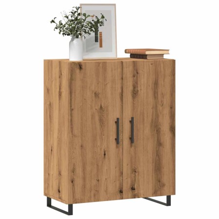 Aparador de madera de ingeniería roble artisan 69,5x34x90 cm by , Sideboards - Ref: Foro24-857182, Price: 90,11 €, Discount: %