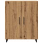 Aparador de madera de ingeniería roble artisan 69,5x34x90 cm by , Sideboards - Ref: Foro24-857182, Price: 90,11 €, Discount: %