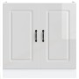 Mueble bajo para fregadero Kalmar blanco brillo 80x46x81,5 cm von , Küchenschränke - Ref: Foro24-853449, Preis: 86,26 €, Raba...