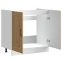 Mueble bajo para fregadero Kalmar roble artesanal 80x46x81,5 cm von , Küchenschränke - Ref: Foro24-853456, Preis: 78,78 €, Ra...