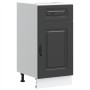 Mueble bajo de cocina Kalmar madera de ingeniería negra von , Küchenschränke - Ref: Foro24-853468, Preis: 89,81 €, Rabatt: %