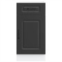 Mueble bajo de cocina Kalmar madera de ingeniería negra von , Küchenschränke - Ref: Foro24-853468, Preis: 89,81 €, Rabatt: %