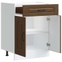 Mueble bajo de cocina Kalmar madera ingeniería de roble marrón von , Küchenschränke - Ref: Foro24-853494, Preis: 90,57 €, Rab...