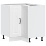 Mueble bajo esquinero de cocina Kalmar madera ingeniería blanca von , Küchenschränke - Ref: Foro24-853507, Preis: 119,26 €, R...