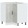 Mueble bajo esquinero de cocina Kalmar gris hormigón von , Küchenschränke - Ref: Foro24-853511, Preis: 106,58 €, Rabatt: %