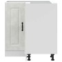 Mueble bajo esquinero de cocina Kalmar gris hormigón von , Küchenschränke - Ref: Foro24-853511, Preis: 106,58 €, Rabatt: %