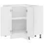 Mueble bajo esquinero de cocina Kalmar gris hormigón von , Küchenschränke - Ref: Foro24-853511, Preis: 106,58 €, Rabatt: %