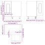 Mueble bajo esquinero de cocina Kalmar gris hormigón von , Küchenschränke - Ref: Foro24-853511, Preis: 106,58 €, Rabatt: %