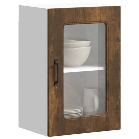 Armario pared cocina puerta de cristal Kalmar roble ahumado von , Küchenschränke - Ref: Foro24-853532, Preis: 56,82 €, Rabatt: %