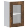 Armario pared cocina puerta de cristal Kalmar roble ahumado von , Küchenschränke - Ref: Foro24-853532, Preis: 56,82 €, Rabatt: %