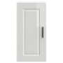 Armario pared cocina Porto madera ingeniería blanca alto brillo by , Kitchen cabinets - Ref: Foro24-854019, Price: 58,59 €, D...