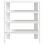 Mueble zapatero madera contrachapada blanco 61x32x70 cm by , Shoe racks and shoe organizers - Ref: Foro24-859842, Price: 43,4...