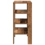 Mueble zapatero madera contrachapada madera vieja 61x32x70 cm von , Schuhregale und Schuhorganisatoren - Ref: Foro24-859849, ...