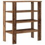 Mueble zapatero madera contrachapada madera vieja 61x32x70 cm von , Schuhregale und Schuhorganisatoren - Ref: Foro24-859849, ...