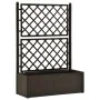 Garden bed with trellis and automatic irrigation system moca by vidaXL, Pots and planters - Ref: Foro24-313968, Price: 156,57...