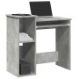 Escritorio con estantes contrachapada hormigón 84x40x78 cm von , Schreibtische - Ref: Foro24-860448, Preis: 68,20 €, Rabatt: %