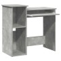 Escritorio con estantes contrachapada hormigón 84x40x78 cm von , Schreibtische - Ref: Foro24-860448, Preis: 68,20 €, Rabatt: %