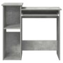 Escritorio con estantes contrachapada hormigón 84x40x78 cm von , Schreibtische - Ref: Foro24-860448, Preis: 68,20 €, Rabatt: %