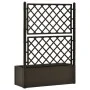 Garden bed with trellis and automatic irrigation system moca by vidaXL, Pots and planters - Ref: Foro24-313968, Price: 156,57...