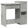 Escritorio con estantes contrachapada hormigón 84x40x78 cm von , Schreibtische - Ref: Foro24-860448, Preis: 68,20 €, Rabatt: %