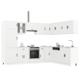 Mueble de cocina Porto blanco 14 piezas madera contrachapada von , Küchenschränke - Ref: Foro24-3314991, Preis: 1,00 €, Rabat...