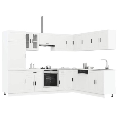 Mueble de cocina Porto blanco 14 piezas madera contrachapada von , Küchenschränke - Ref: Foro24-3314991, Preis: 1,00 €, Rabat...