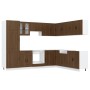Mueble cocina Porto roble marrón 14 pzas madera contrachapada von , Küchenschränke - Ref: Foro24-3314998, Preis: 991,12 €, Ra...