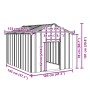 Caseta para perros con techo acero galvanizado 113x153x101 cm von , Hundehütten - Ref: Foro24-4100919, Preis: 144,87 €, Rabat...